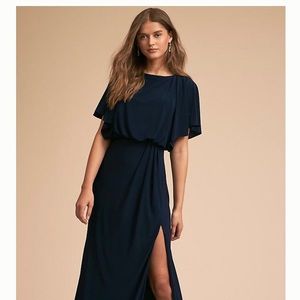 BHLDN Lena Dress Navy size 4